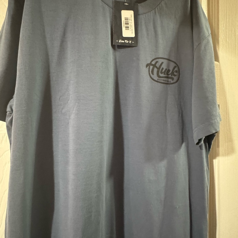 Huk Men's Slate Blue Short Sleeve Tee